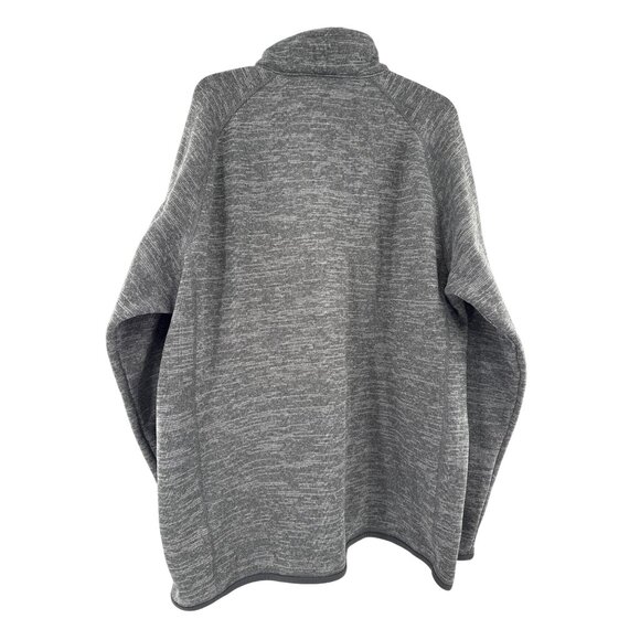 Patagonia Mens Better Sweater 1/4-Zip Pullover XXL Gray - Picture 2 of 12